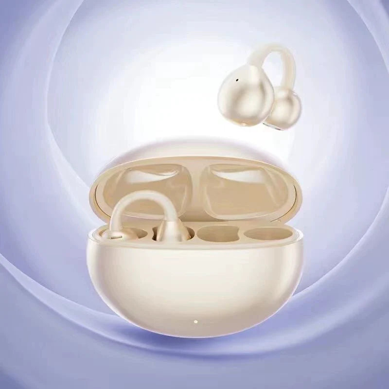 SonicAura™ Ear Clips — Unleash Vibrant Sound with Featherlight, All-Day Freedom