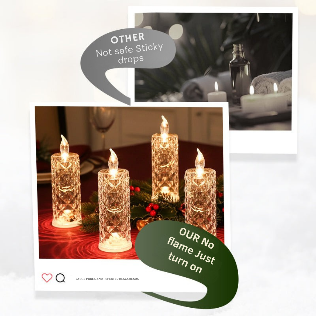 LumaSerene™ — Wrap Your Home in Safe, Mesmerizing Candlelight Magic