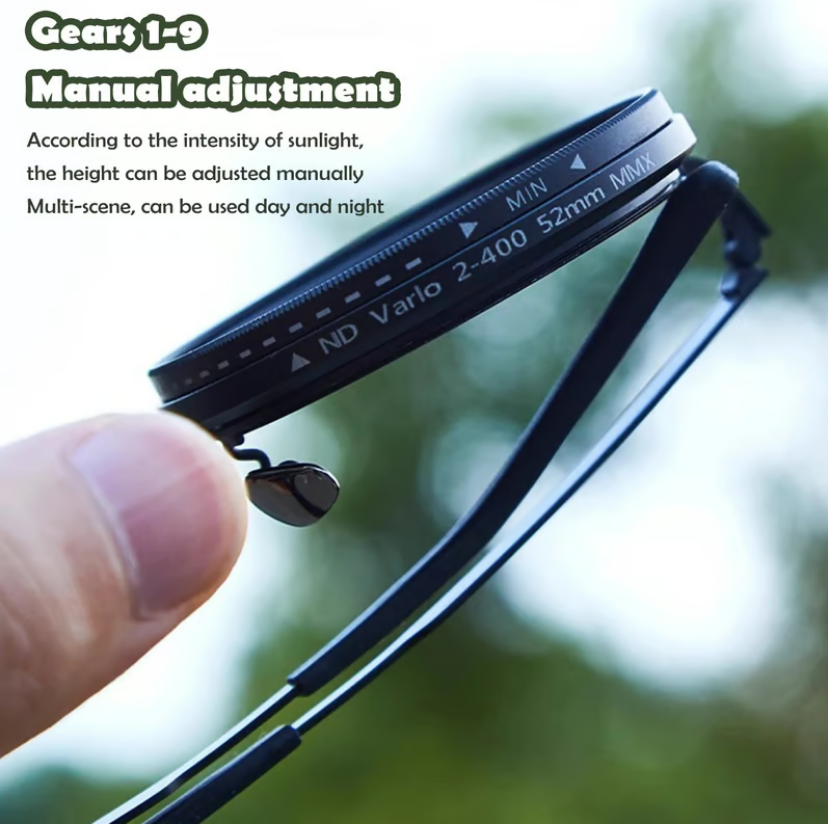 UV400 Protection Sunglasses with Adaptive Polarized Lenses