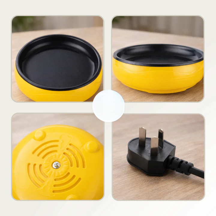 Electric Compact Frying Pan | Non-Stick | Auto Power-Off | MiniChef