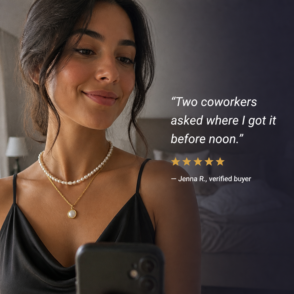 LumenaMuse™ — Rock the Layered Pearl Style Minus Tangled Chains
