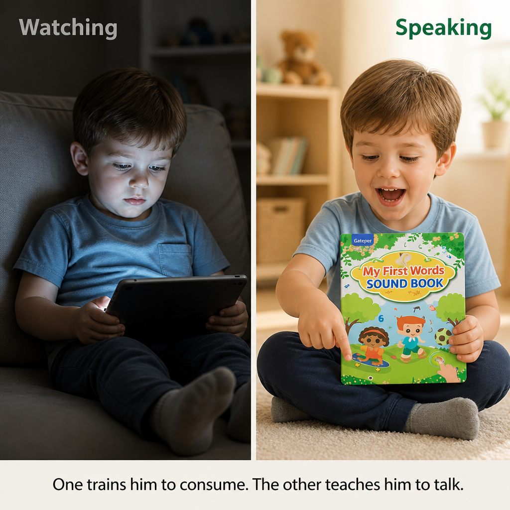 SparkSpeak™ — Have Your Toddler Speaking Genuine English Words Without Needing Another Tablet