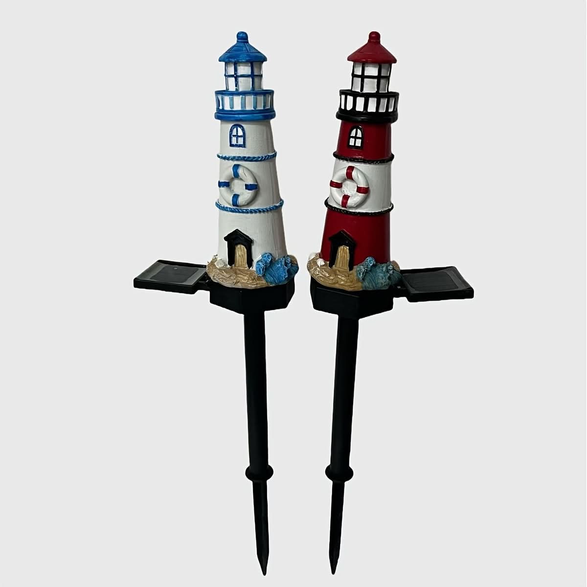 Solar Outdoor Decorative Lighthouse Lamp for Garden
