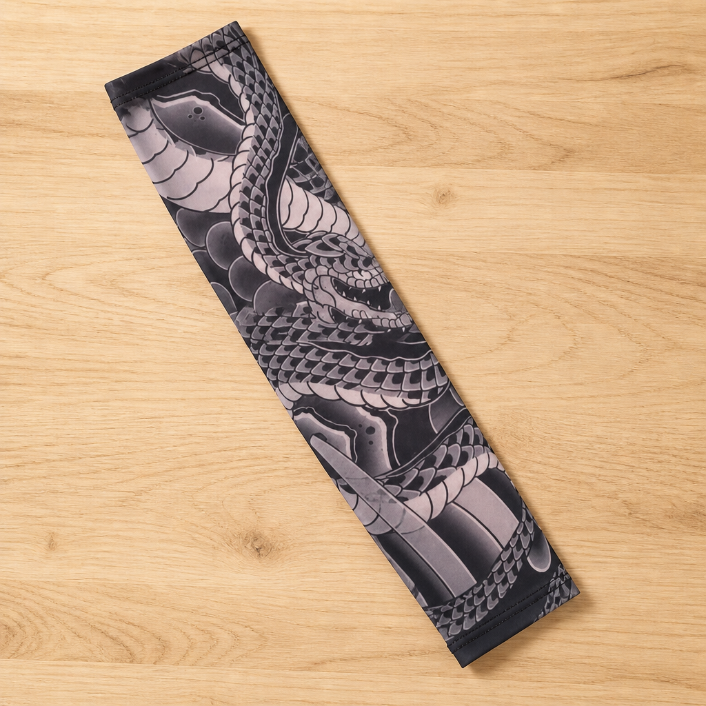 SlipSkin™ — Flaunt Fierce Tattoo Style with All-Day Sun Armor