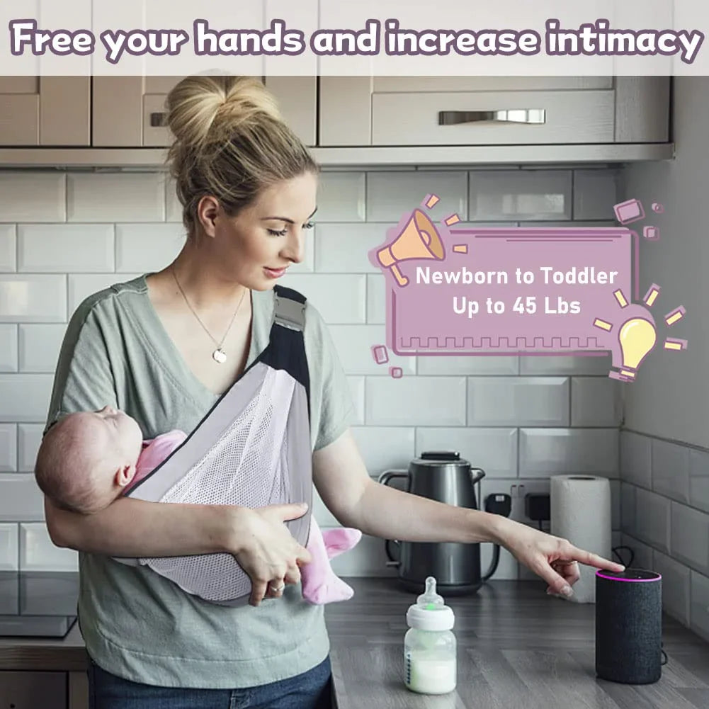 NurturaNest™ — Effortless Comfort That Lets You Carry Your Baby All Day, Pain-Free
