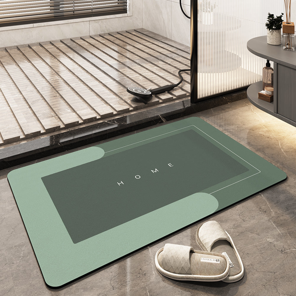 Ultra-Absorbent, Fast-Drying Bathroom Comfort Mat