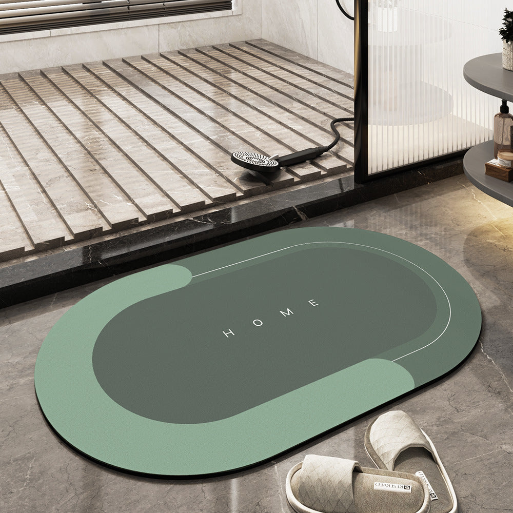 Ultra-Absorbent, Fast-Drying Bathroom Comfort Mat
