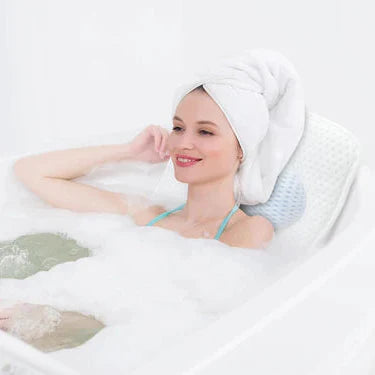 Ultimate Comfort Bath Pillow | Ergonomic Design for Relaxation
