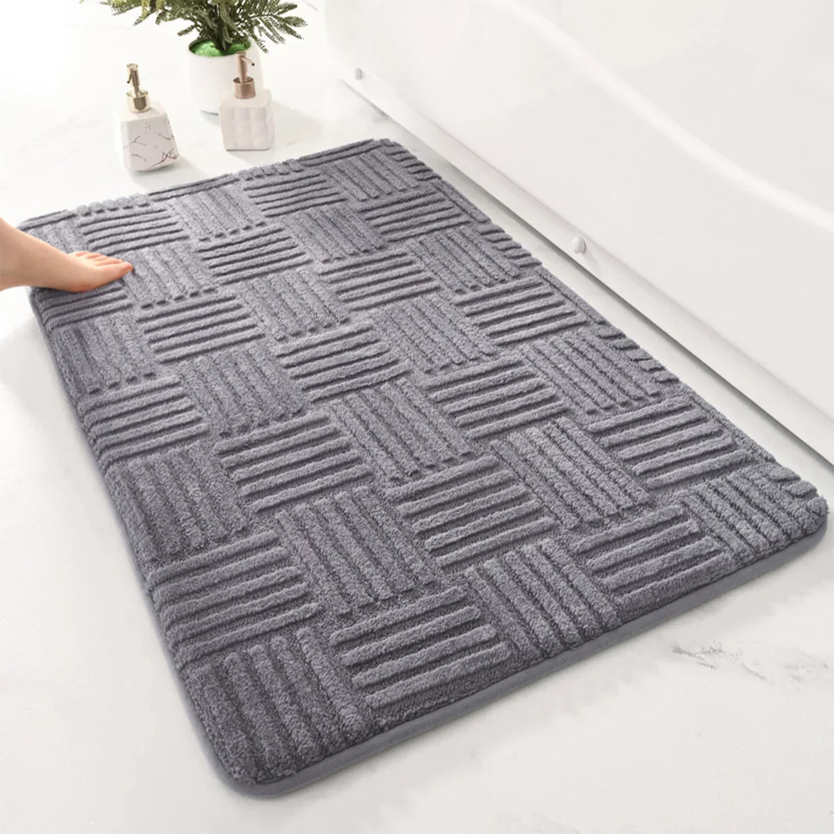 Luxurious Non-Slip Bath Mat for Ultimate Comfort