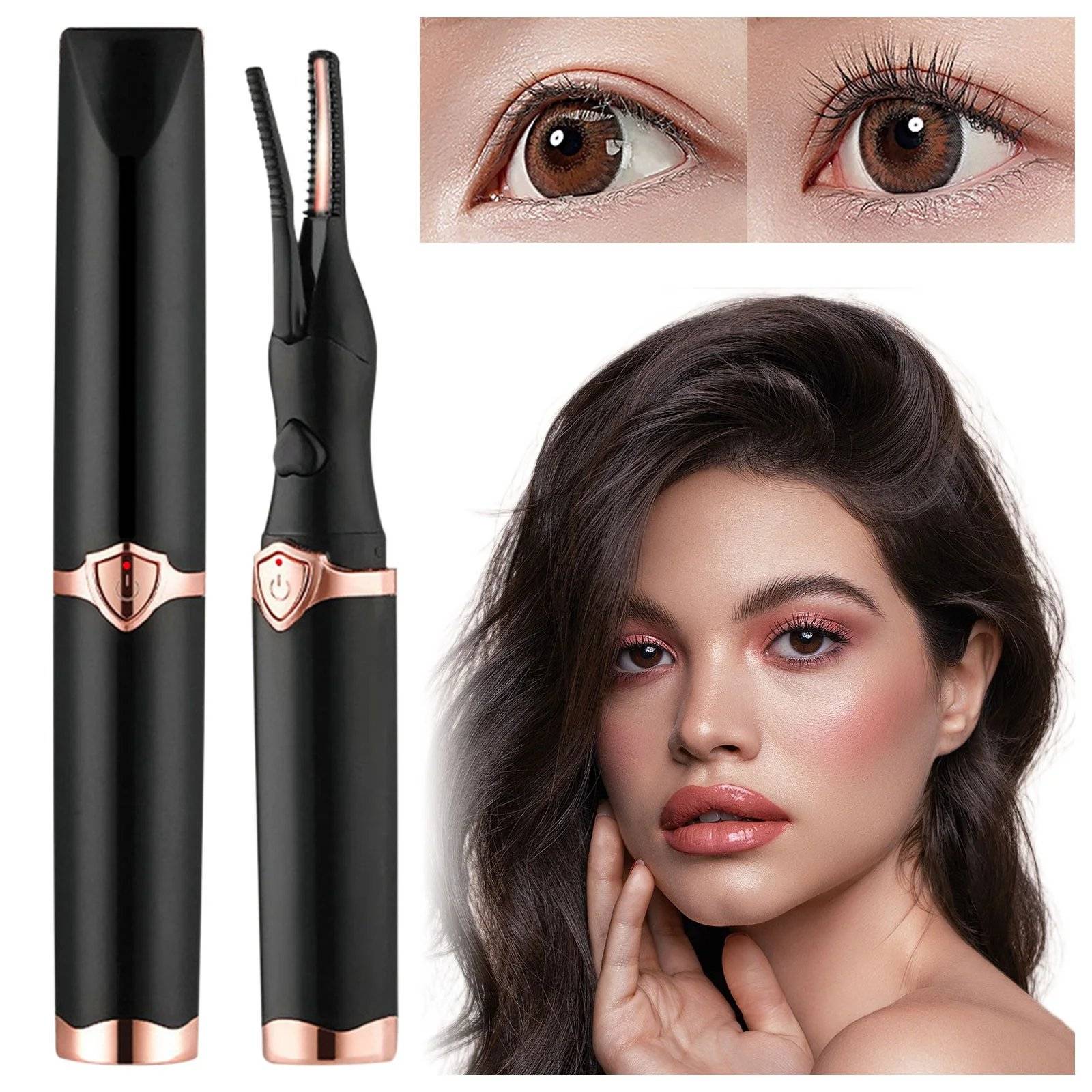 3-Setting Electric Eyelash Curler for Curling Lashes