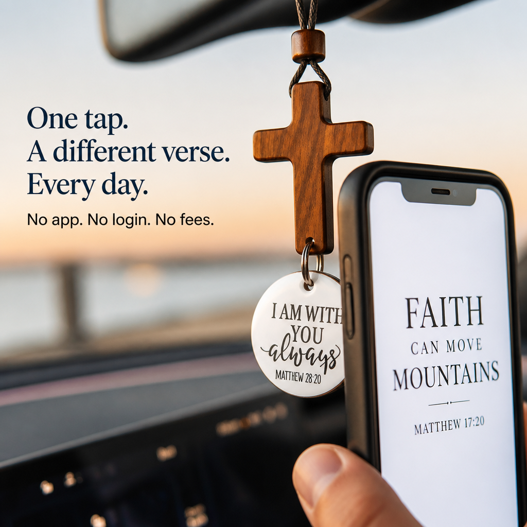 SoteraGrace™ — Tap the Cross, Receive a New Bible Verse Each Day