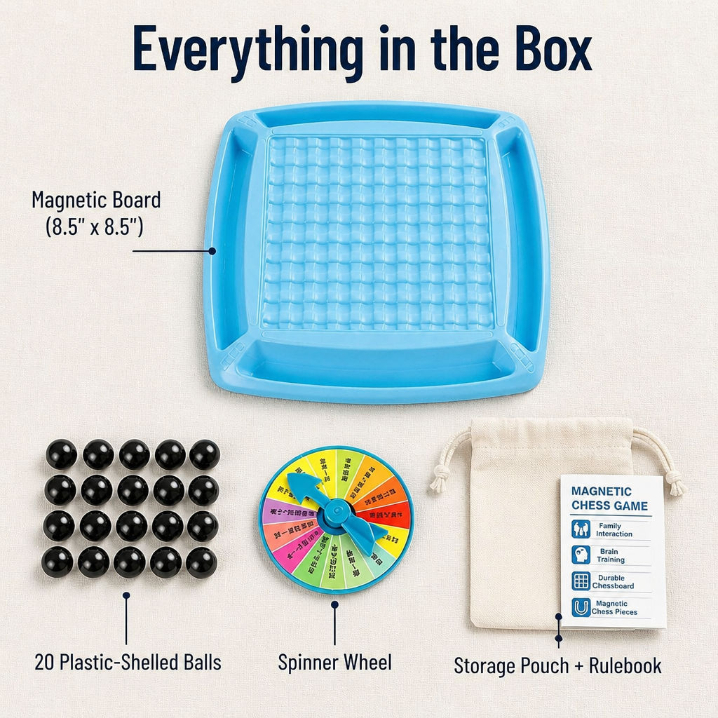 FluxSphere™ — Ignite Family Rivalries with Fast-Paced Magnetic Strategy Fun