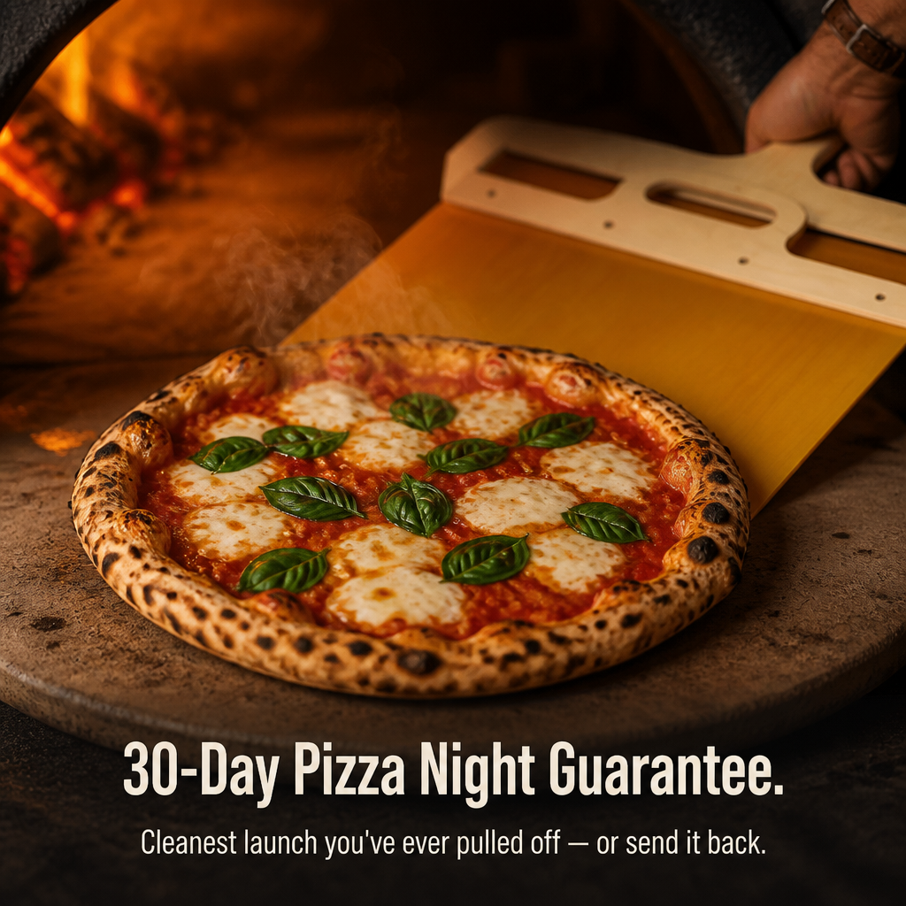 GlizzaGlide™ — Launch Perfect Pizzas with Effortless, Mess-Free Precision Every Time