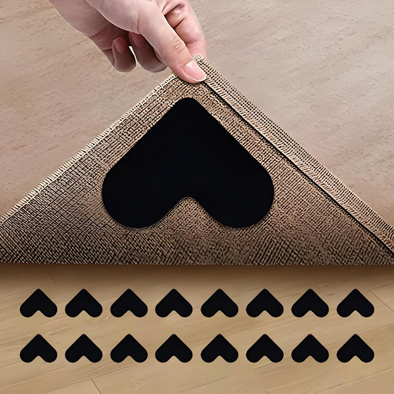 SlipHalo™ — Rug Corners Locked Tight for a Safer, Cozier Home