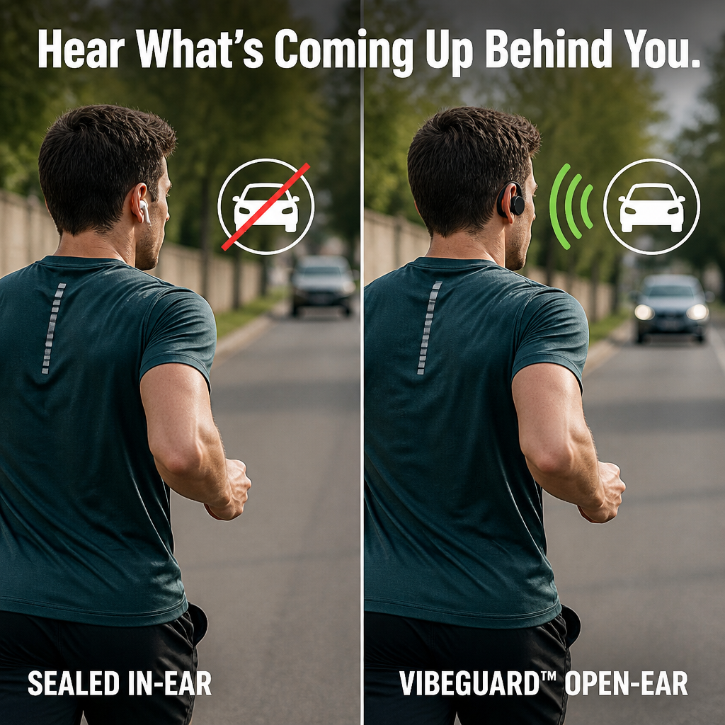 FreedomWave™ — Unlock Total Freedom to Hear Every Beat and Stay Danger-Free