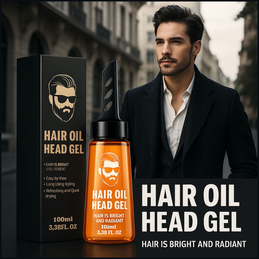 SculptEase™ 2-in-1 Styling Gel Comb — Master Every Strand with Fresh, Flake-Free Confidence All Day