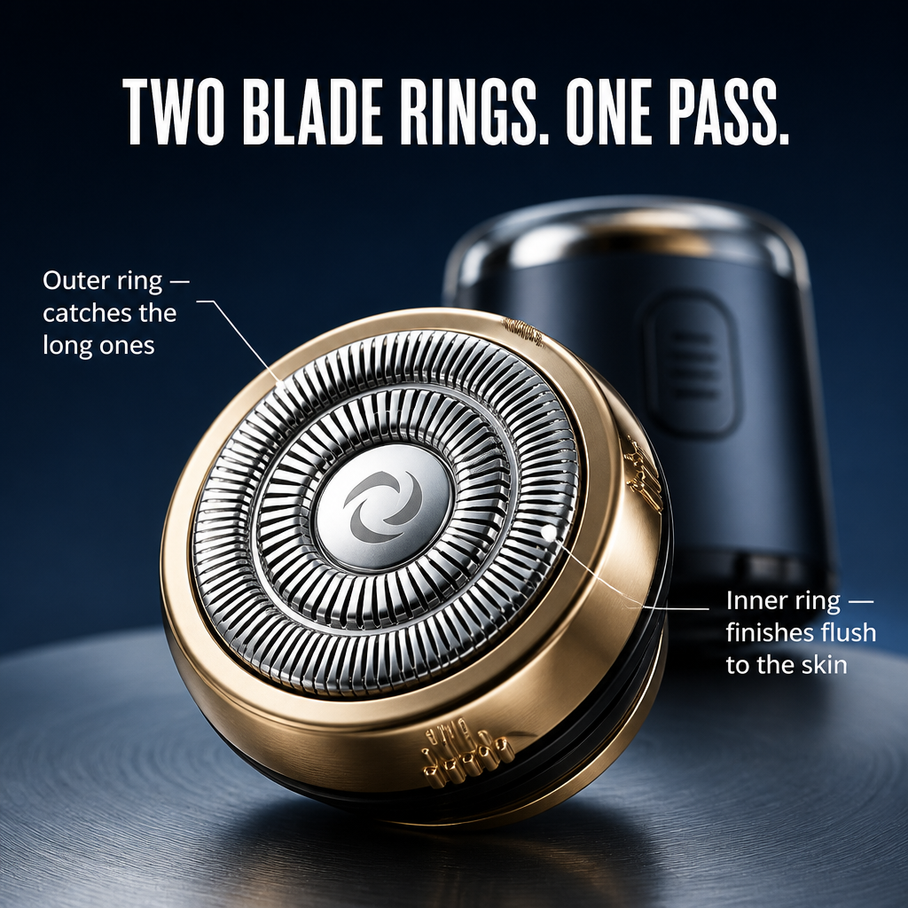 VeloTrim™ — Control Stubble Fast with a Compact Capsule Shaver in 5 Minutes