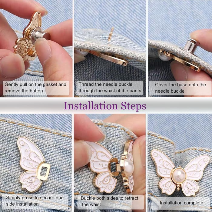 ClipCharm™ Butterfly Clips — Transform Your Waistline and Style Instantly for Unstoppable Confidence