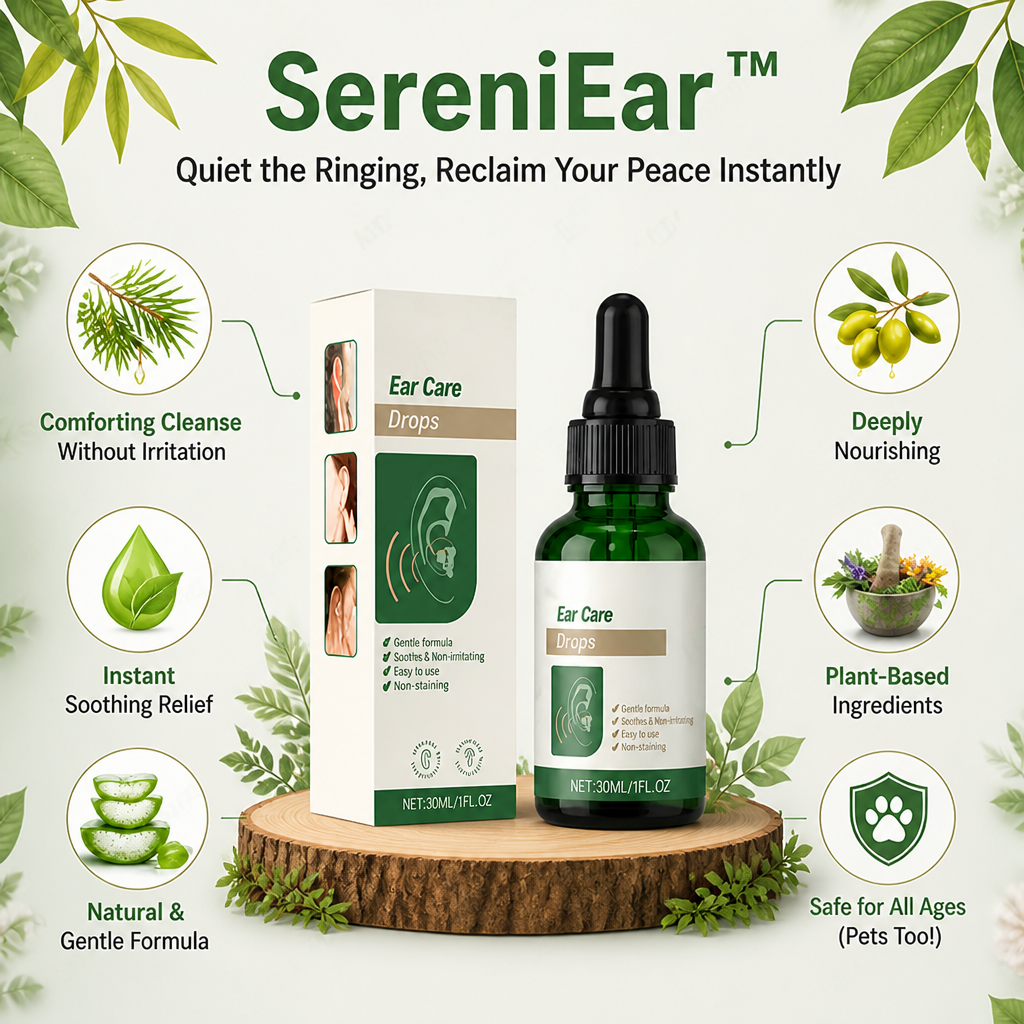 SereniEar™ — Quiet the Ringing, Reclaim Your Peace Instantly