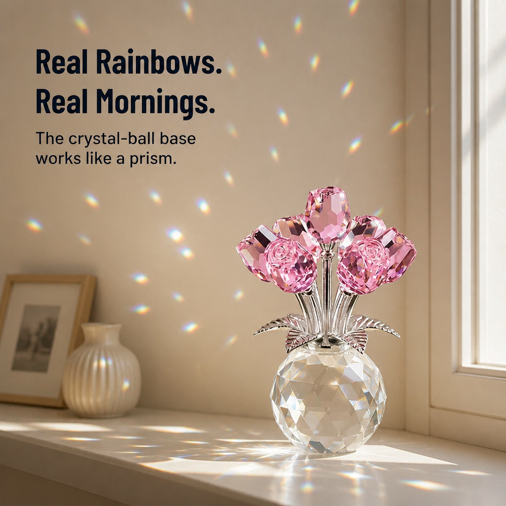 LuminRose™ — Delight Her With Hand-Cut Roses That Last Forever