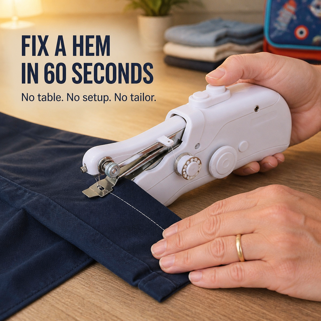 StitchLite™ — Fix Hems, Patches & Rips In Less Than A Minute