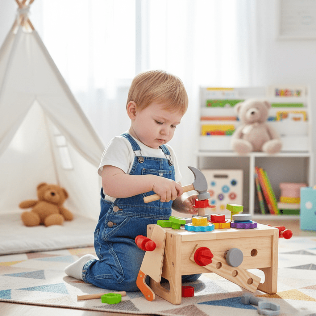 Creative Builder's Wooden Kit – Spark Imagination from 6 Months