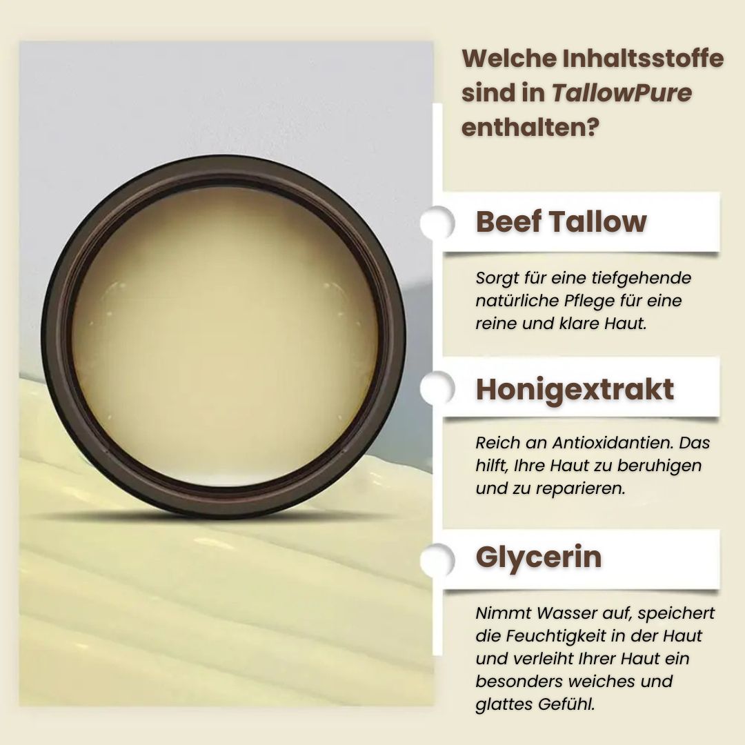 Nourishing Beef Tallow Moisturizer | Natural Skin Hydration