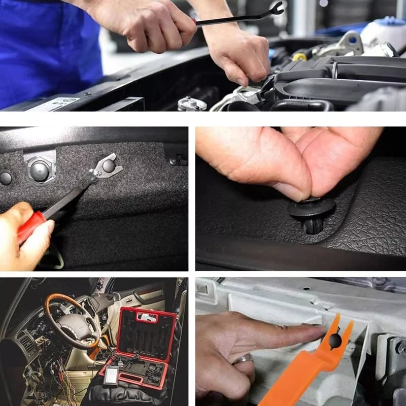 Universal Auto Fastener Kit | Durable Clips for Vehicle Repairs