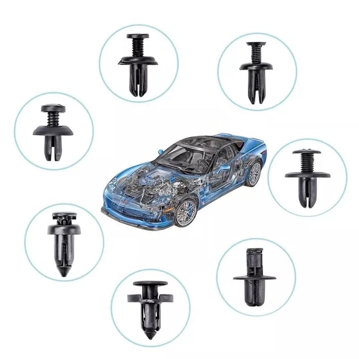 Universal Auto Fastener Kit | Durable Clips for Vehicle Repairs