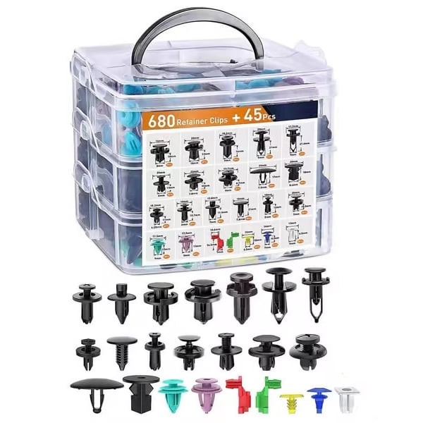 Universal Auto Fastener Kit | Durable Clips for Vehicle Repairs