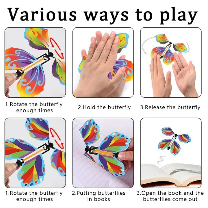 Enchanting Flying Butterflies – The Perfect Surprise Touch for Gifts & Cards!