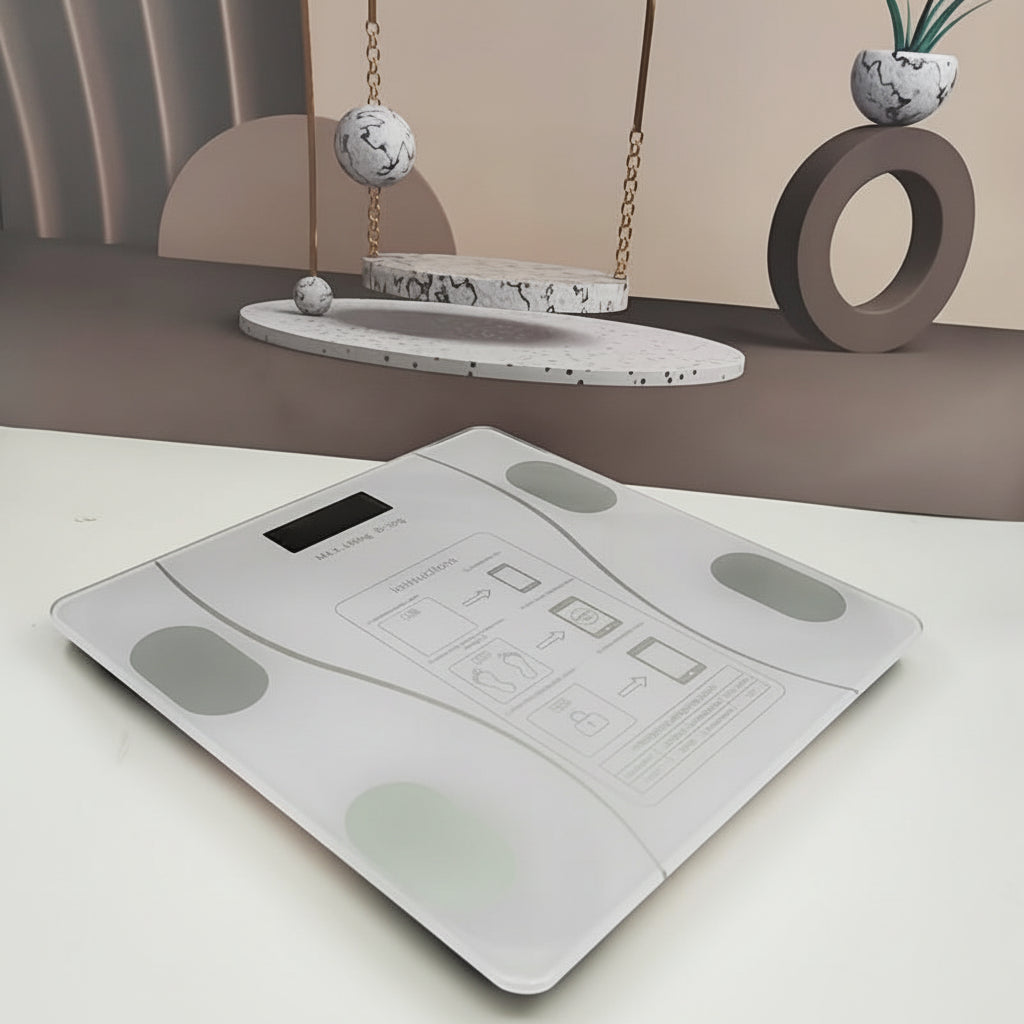 HealthMate Digital Weight Monitor – Compact LCD Scale