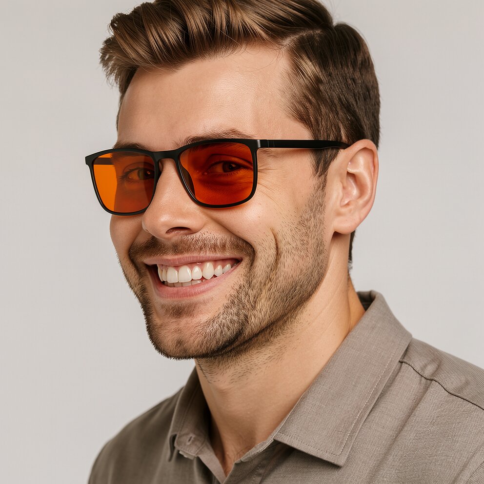 VisionGuard Blue Light Filtering Glasses for Screen Use