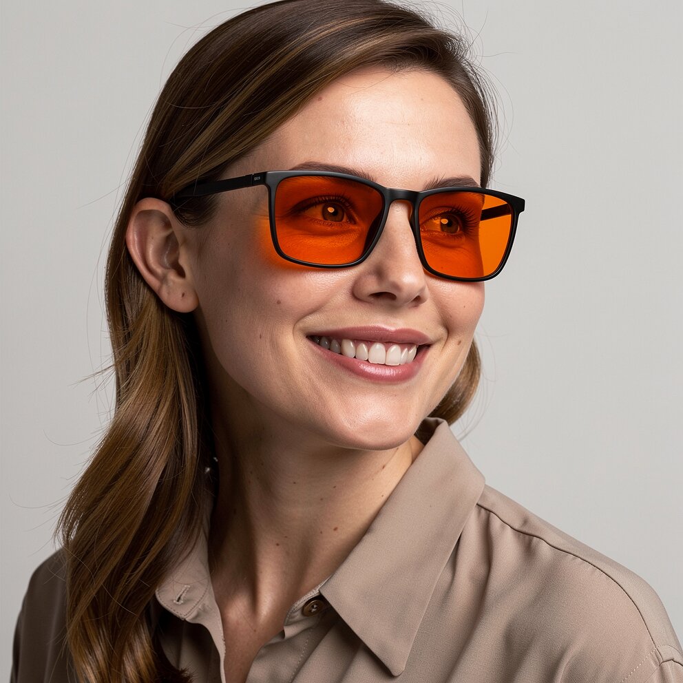 VisionGuard Blue Light Filtering Glasses for Screen Use