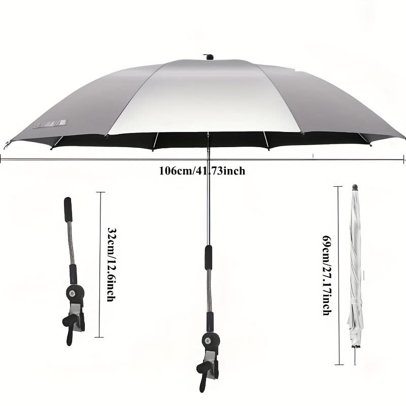 Adjustable Outdoor Umbrella for Sunshade Protection
