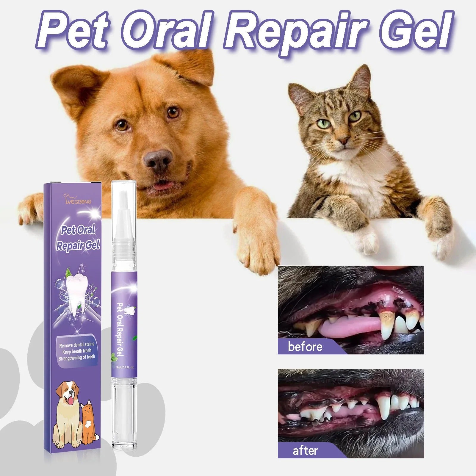 VitaPawSmile™ — Transform Your Pet’s Breath and Comfort into Endless Cuddles