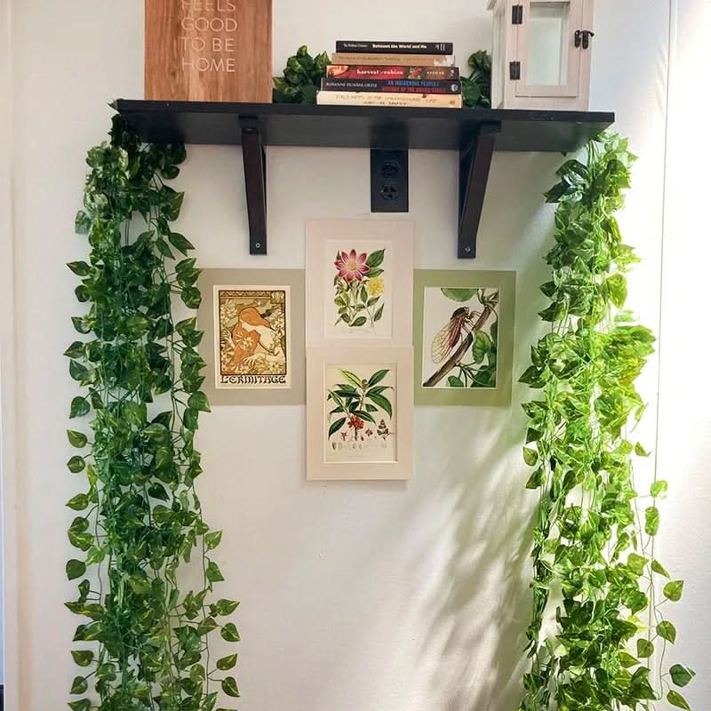 Wicker Wall Planter Basket for Hanging Decor