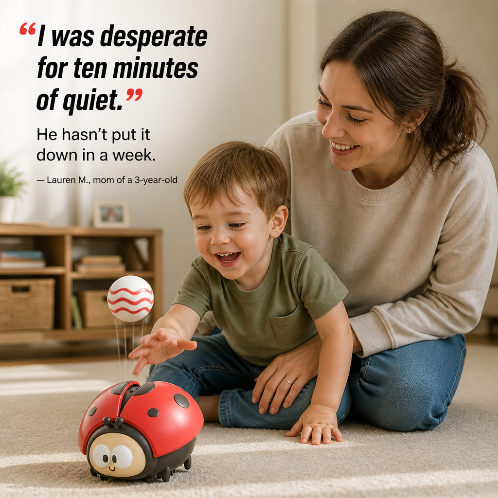 LuminaFlutter™ — Toss a Ball, Slide a Bug, Keep Your Toddler Off the Tablet