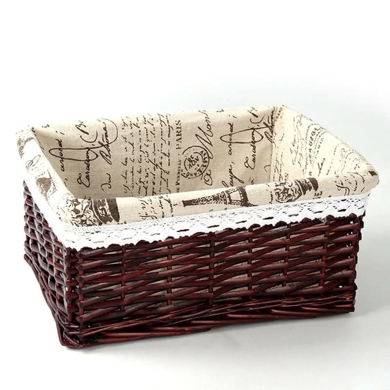 Handcrafted Storage Basket Organizer