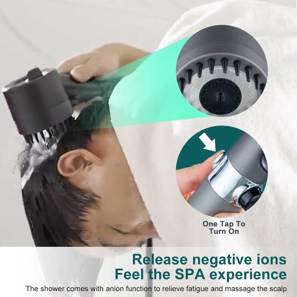 Revitalizing Showerhead with Enhanced Water Pressure