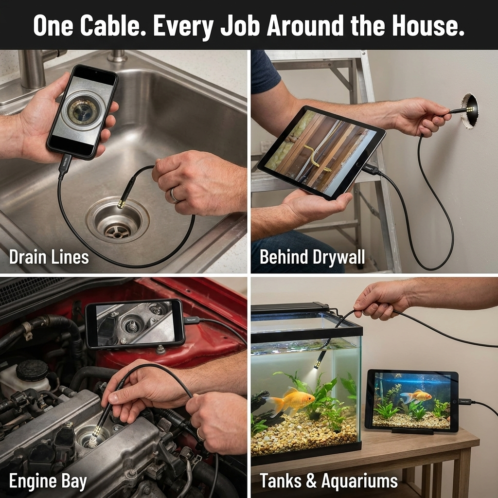 VeoLens™ — View Inside Walls, Drains & Engines Without Dismantling Them