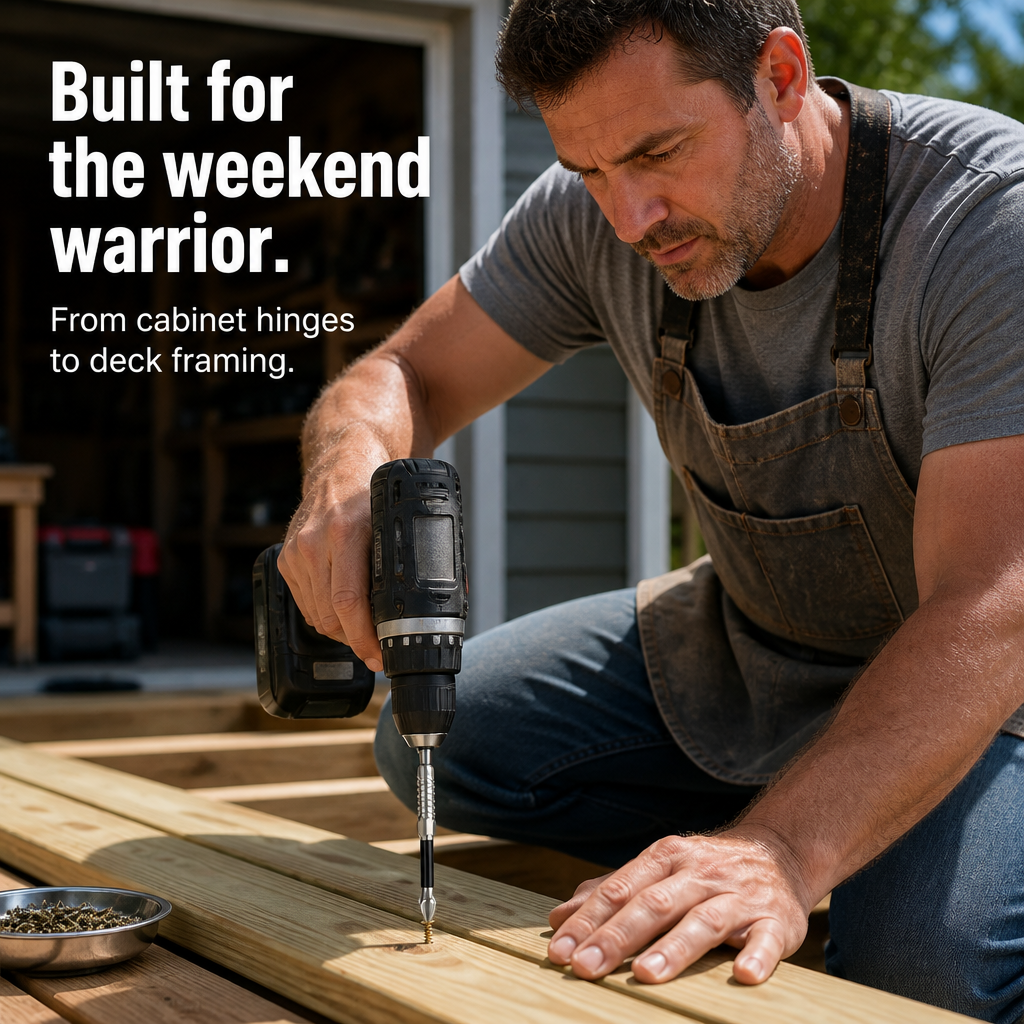 TitanBit Pro™ — Power Through Stripped Screws Without Bit Slips or Breakage