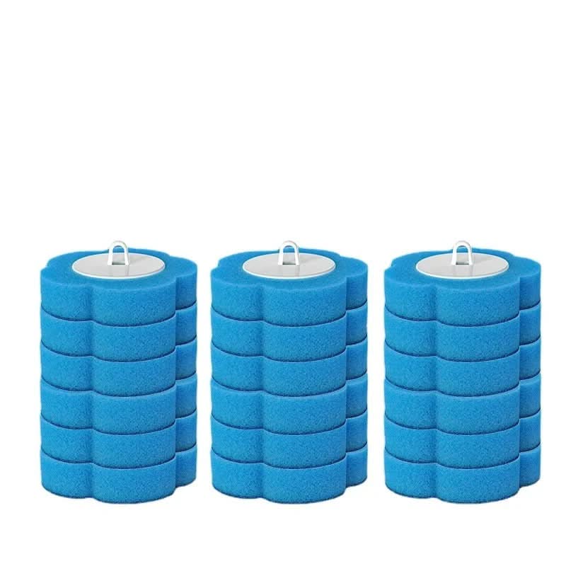 Disposable Toilet Brush Set featuring Replaceable Heads