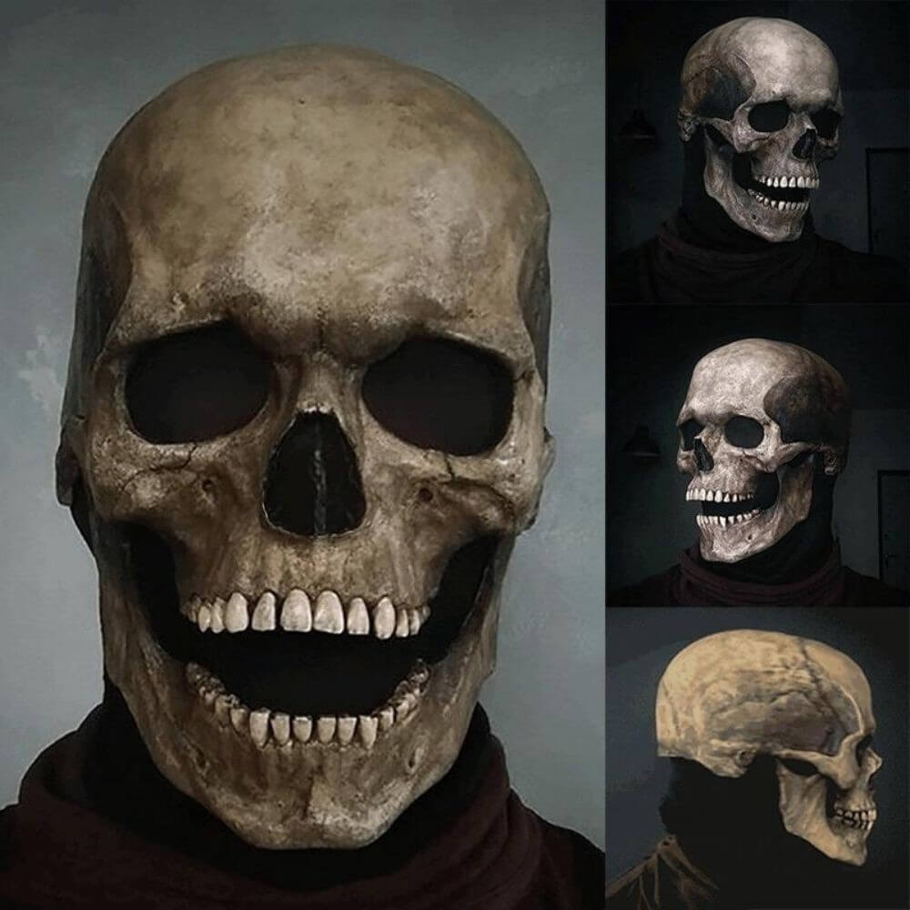 GraveGaze™ — Command Every Room with a Bone-Chillingly Real Skull That Moves and Breathes with You