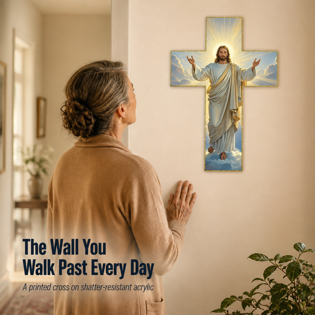 LuminaFaith™ — Mount a Daily Hope Reminder on Your Wall in Minutes