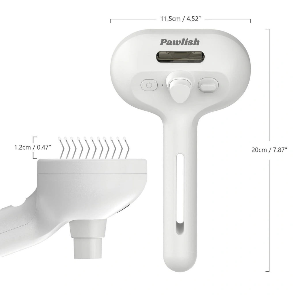VitaPet™ SteamBrush — Transform Grooming into a Calming, Shed-Free Spa Moment