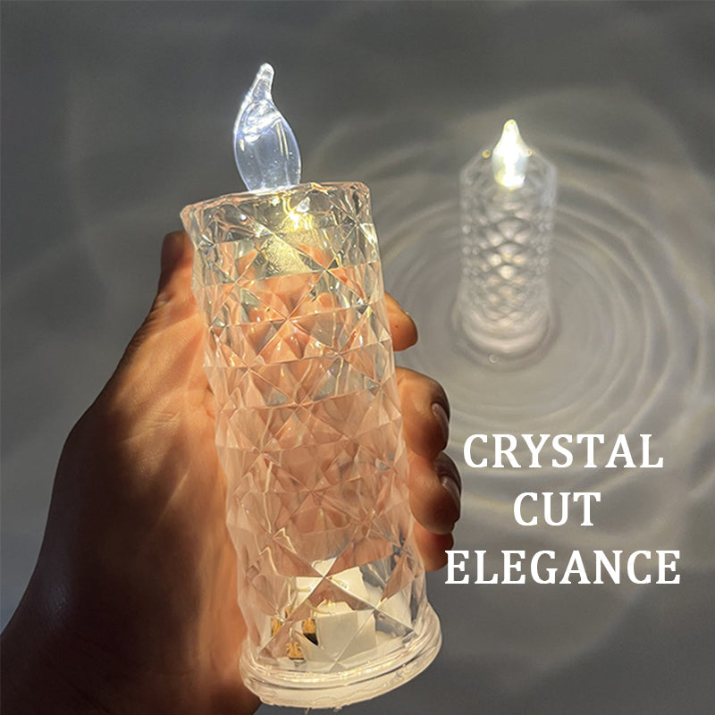 CrystalAura™ — Ignite Your Nights with Effortless, Romantic Glow
