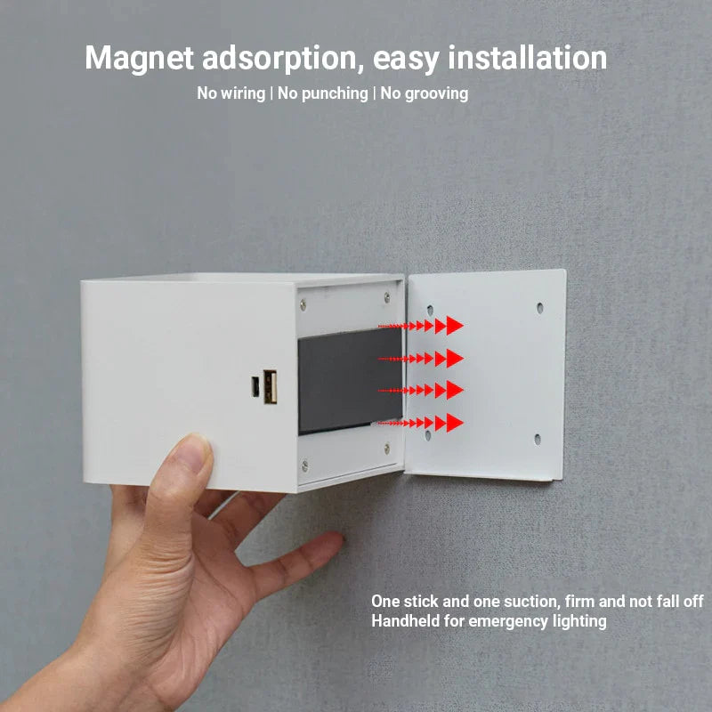 Light Cube™ - The wireless wall lamp with a touch of luxury!