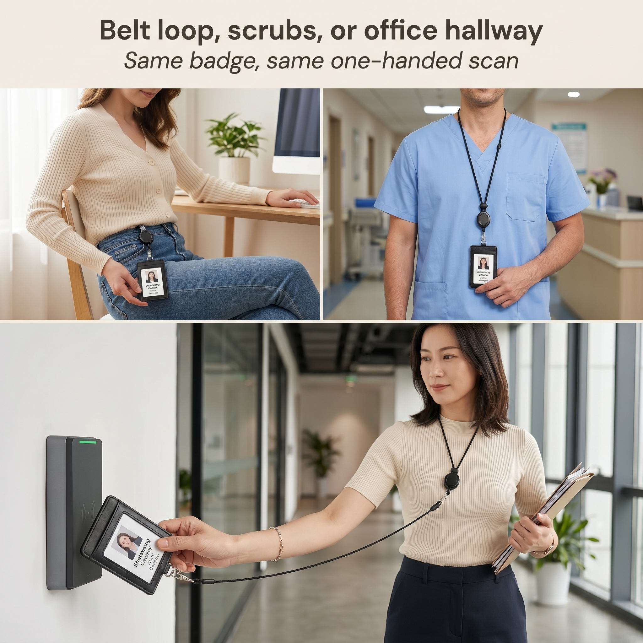SwiftCord™ — Scan Your Badge Without Removing It From Your Neck