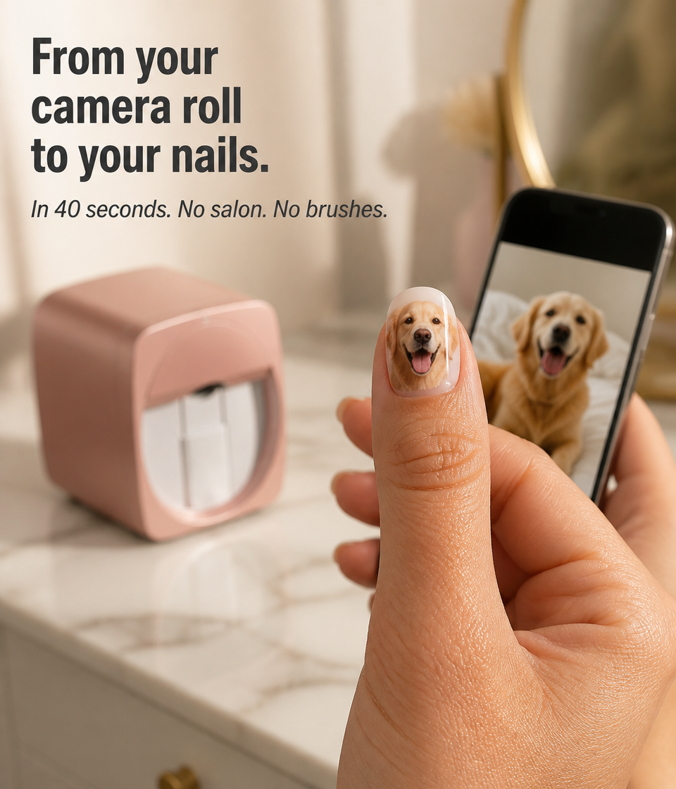 LumaNail™ — Transfer Any Photo onto Your Nails in 40 Seconds